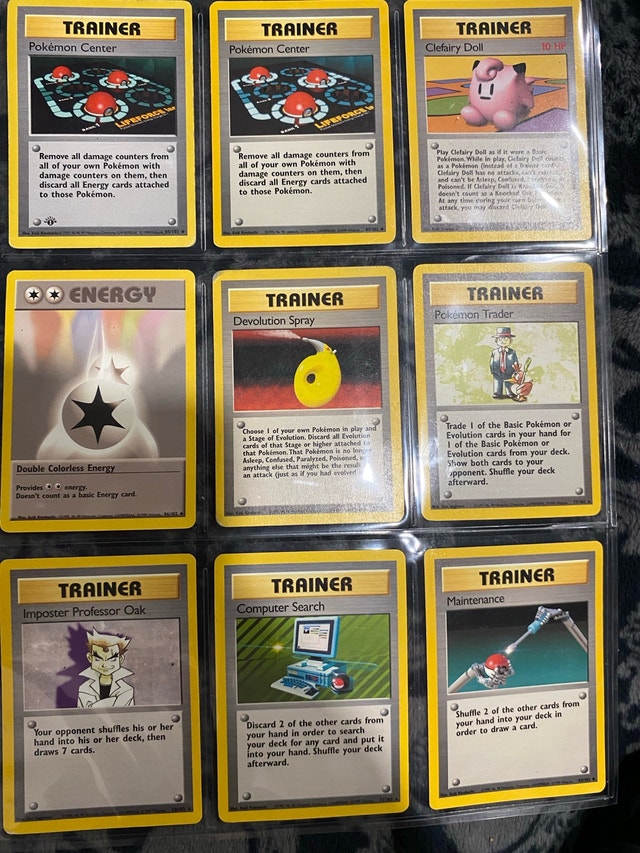 Base Set Unlimited 1st Edition & Shadowless