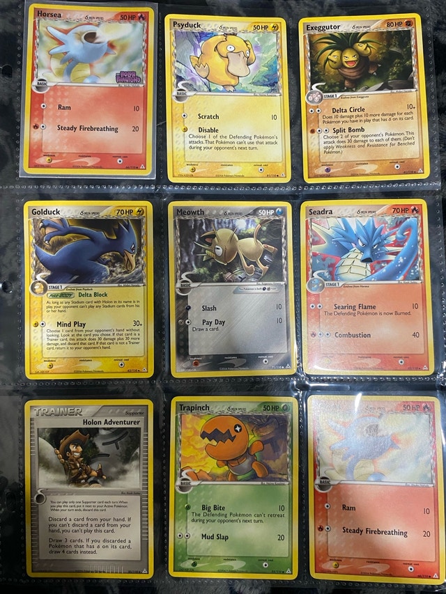 EX Holon Phantoms Pokémon Cards