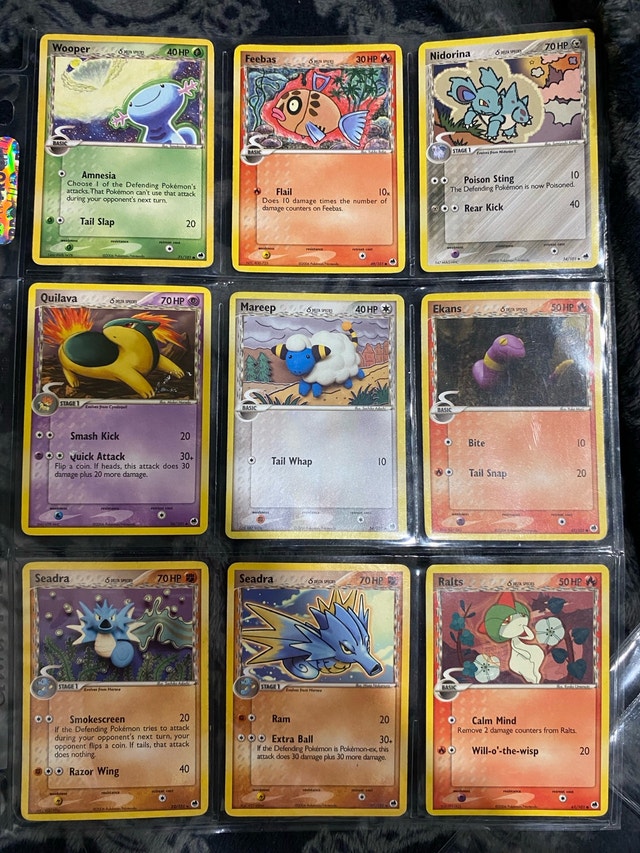 EX Dragon Frontier Pokémon cards