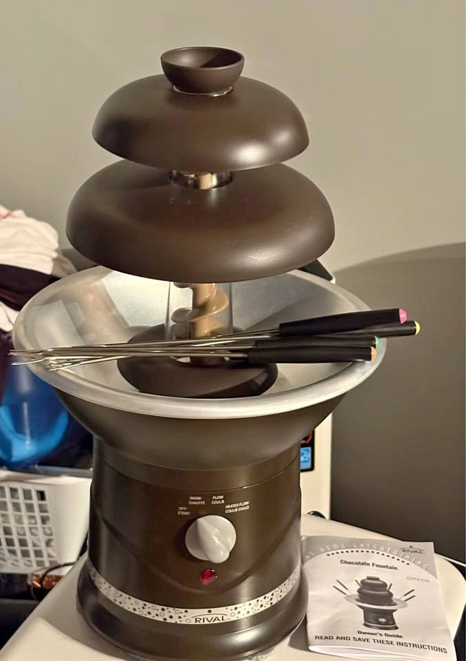 Rival Chocolate Fountain and Skewers