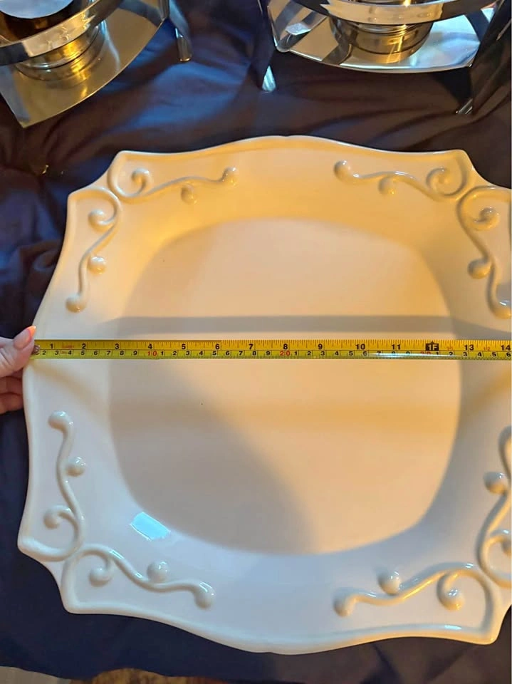 Princess House Pavilion Large Serving Platters