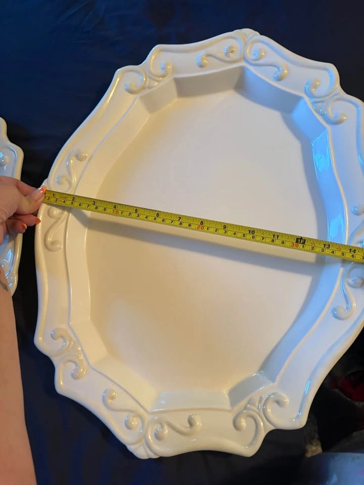 Princess House Pavilion Large Serving Platters - photo 2
