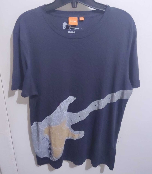 Hugo Boss X Fender Size L T-Shirt Mens