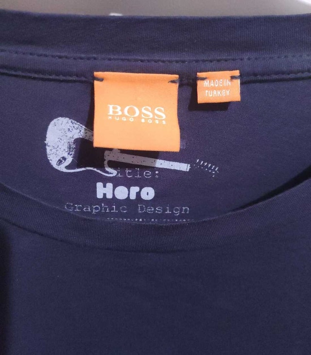 Hugo Boss X Fender Size L T-Shirt Mens - photo 3