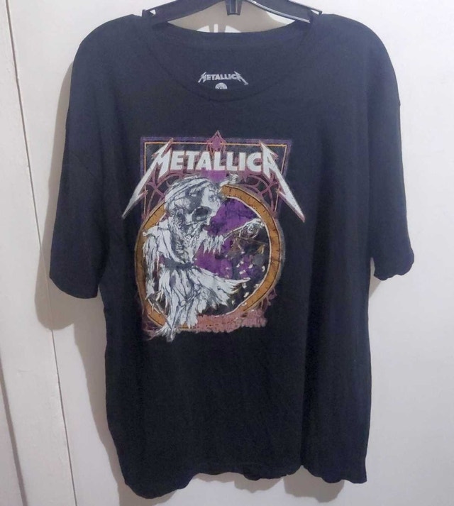 Metallica 1988 Damaged Justice Shirt XL mens