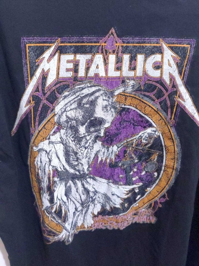 Metallica 1988 Damaged Justice Shirt XL mens - photo 2