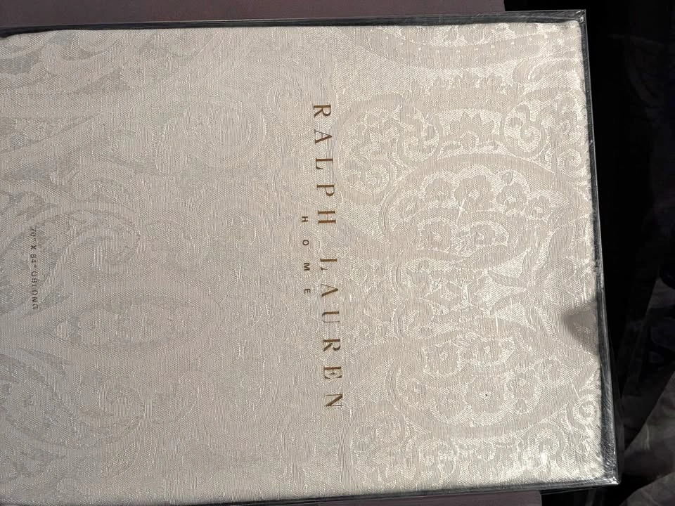 Ralph Lauren tablecloth and place mats