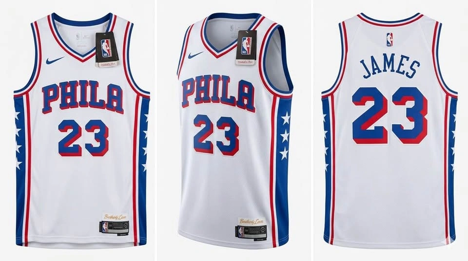 LeBron James Philadelphia 76ers Fast Break Jersey