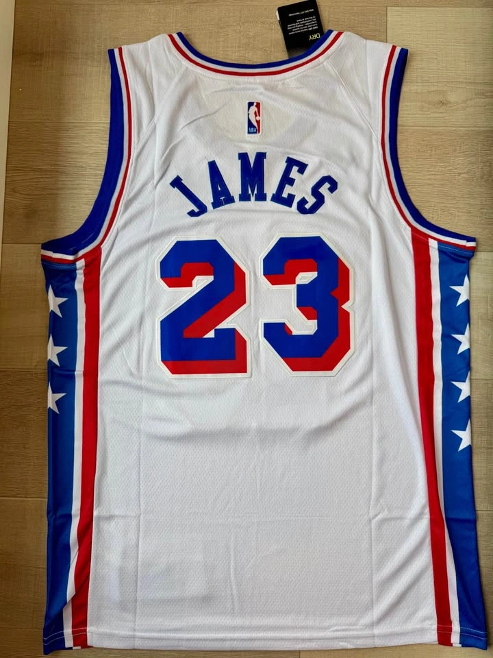 LeBron James Philadelphia 76ers Fast Break Jersey - photo 3