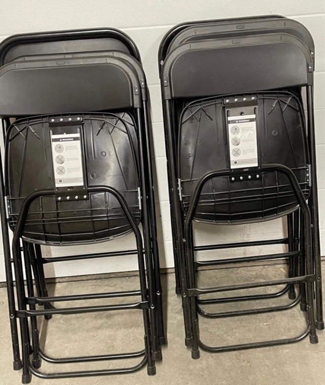 Black Folding Chairs