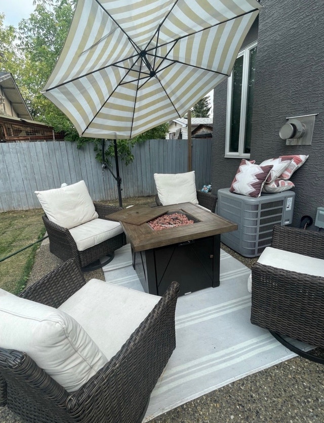 Patio Set Fire Table - photo 2