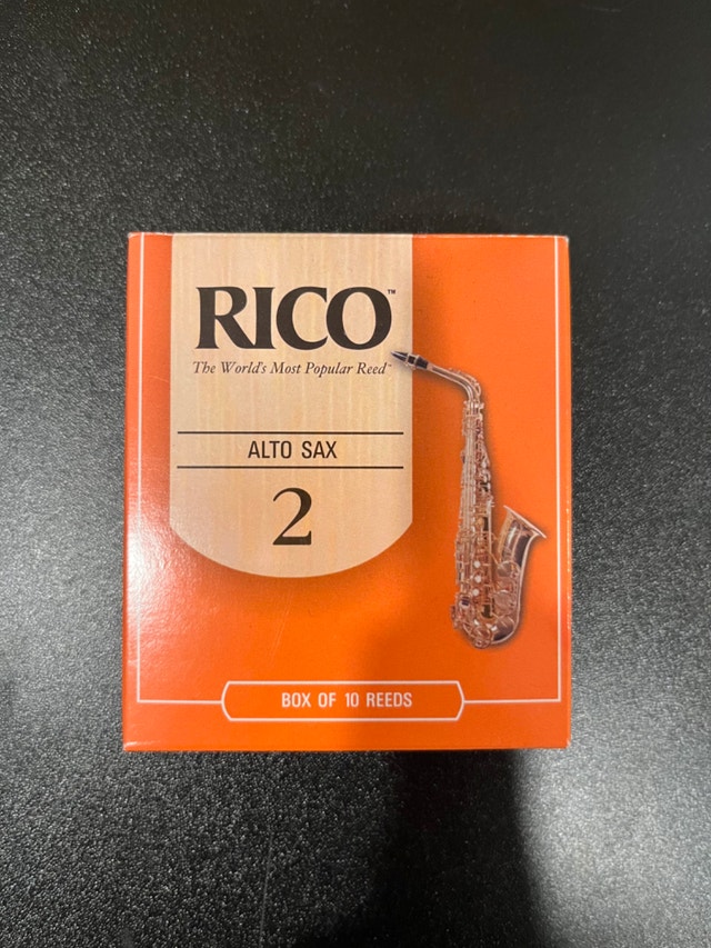 Rico Alto Sax, Strength 2 Reeds. (8 Reeds)