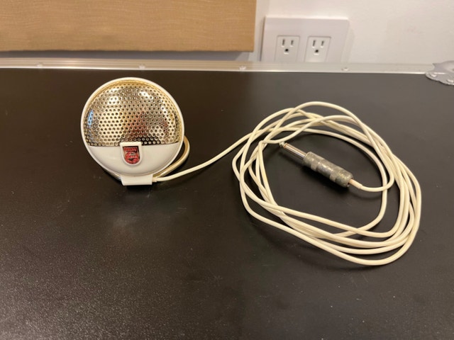 Philips EL 3750/02 High Impedance Microphone