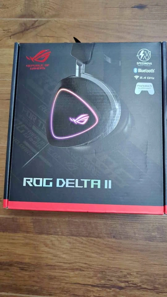 Asus Rog delta 2 gaming headset wireless brand new sealed box
