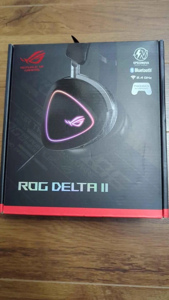 Asus Rog delta 2 gaming headset wireless brand new sealed box - photo 3