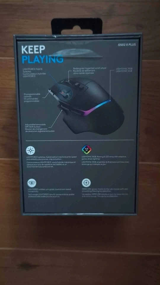 Logitech G502X plus - photo 2