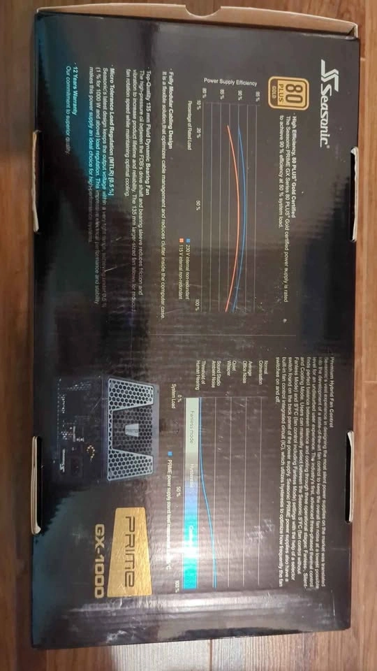 Seasonic Prime GX-1000 1000W Gold Fully Modular PSU - photo 3