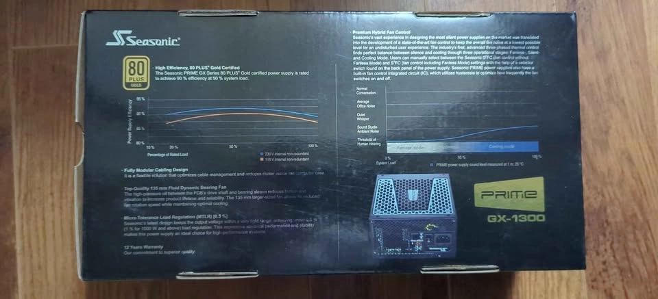 Seasonic Prime GX-1300 Gold Plus Power Supply - photo 2