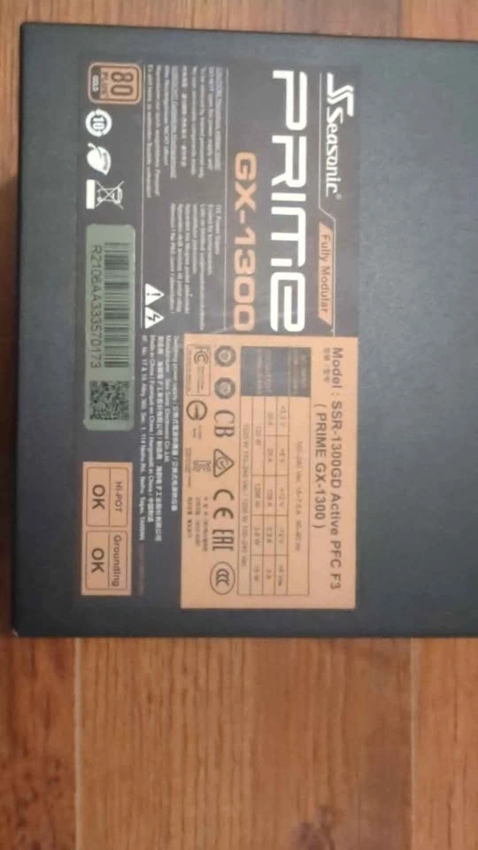 Seasonic Prime GX-1300 Gold Plus Power Supply - photo 5