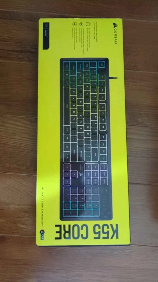 Brand new corsair k55 core rgb keyboard