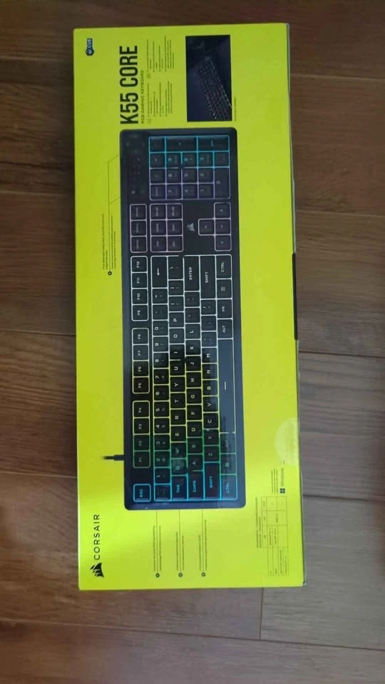 Brand new corsair k55 core rgb keyboard - photo 2