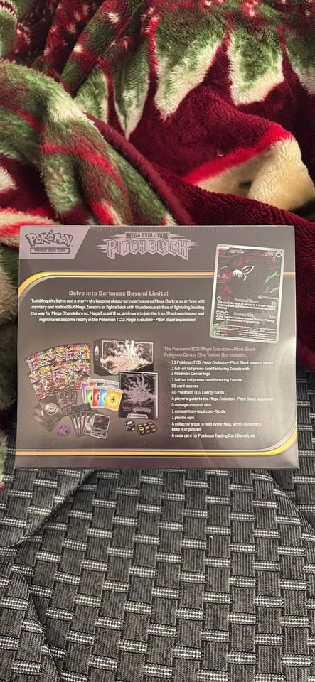 Pokémon Center Elite Trainer Box Mega Evolution Pitch Black - photo 2