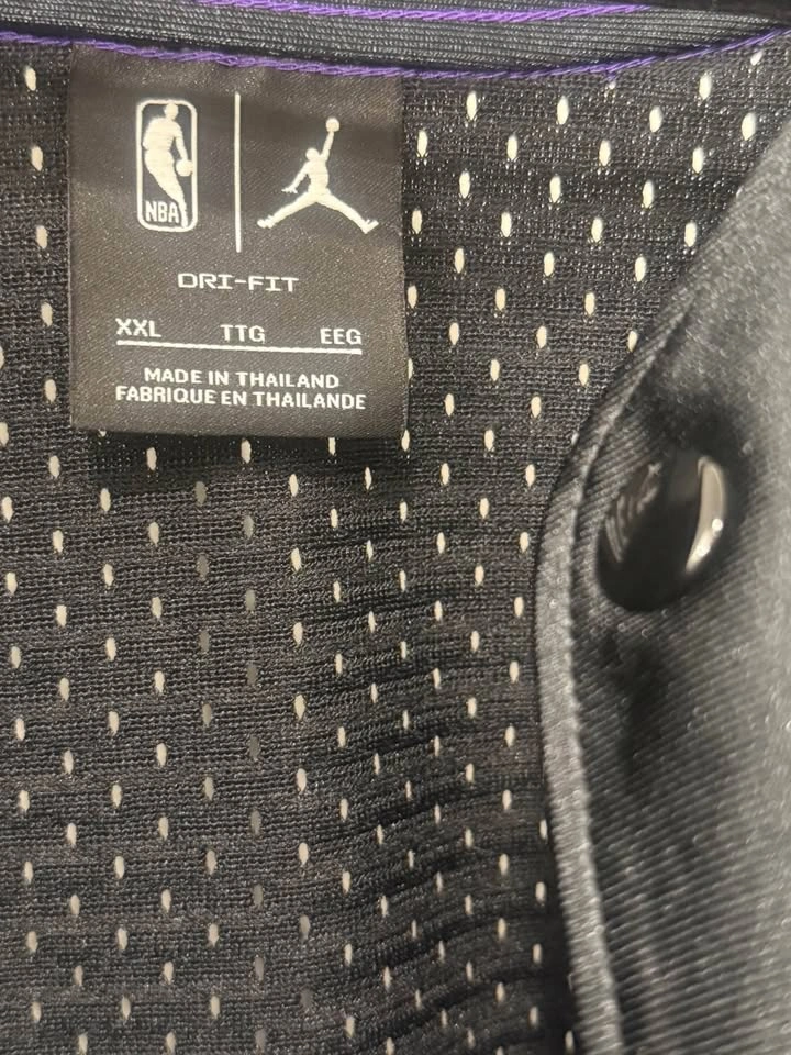 Jordan x NBA Lakers Statement Edition Mesh Baseball Jersey - Men - photo 3