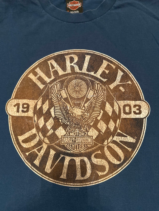 Vintage Harley-Davidson graphic t-shirt. Size M. - photo 2