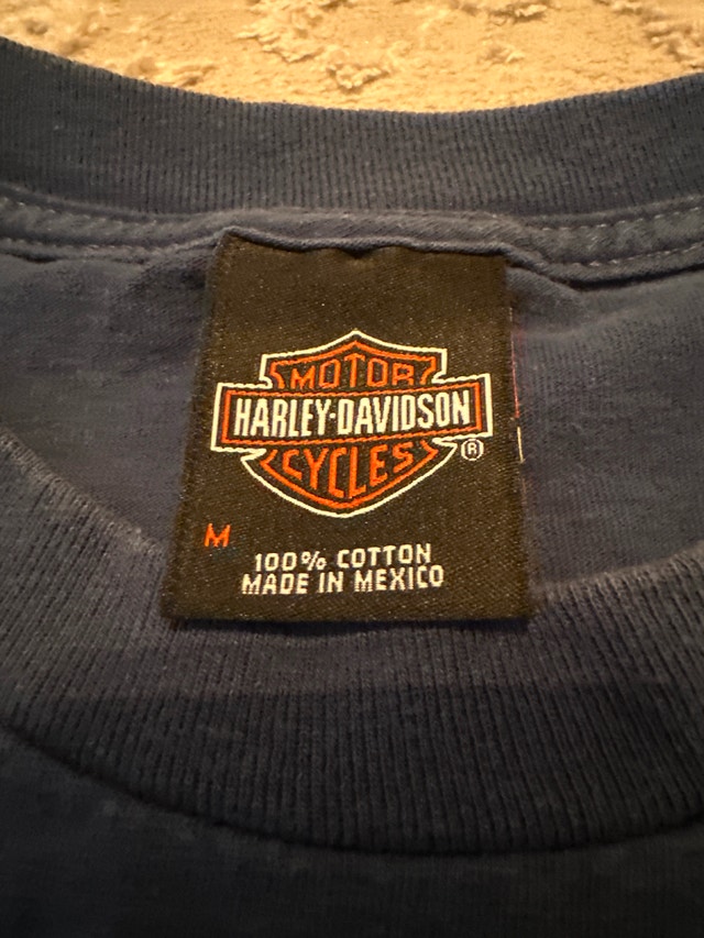 Vintage Harley-Davidson graphic t-shirt. Size M. - photo 4