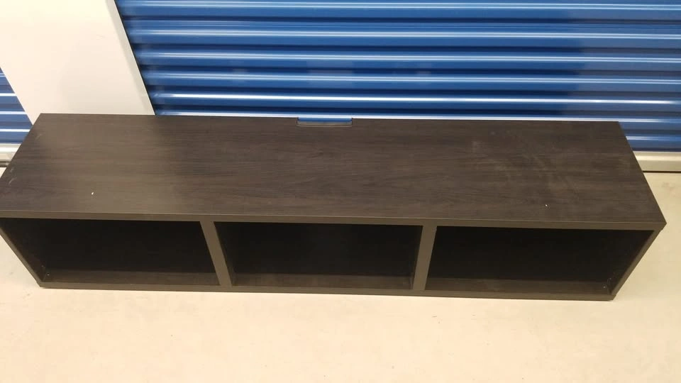 Black-Brown TV Bench