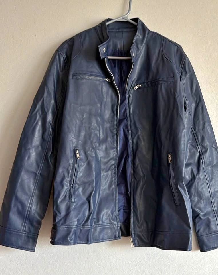 Leather Jacket Size - Large