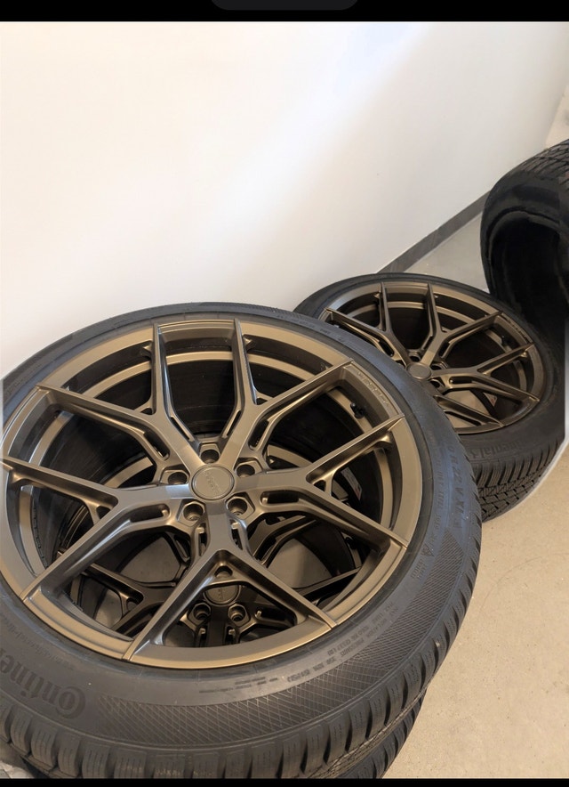 22" Flowform Winter Tires & Rims for Audi/Porsche - photo 2
