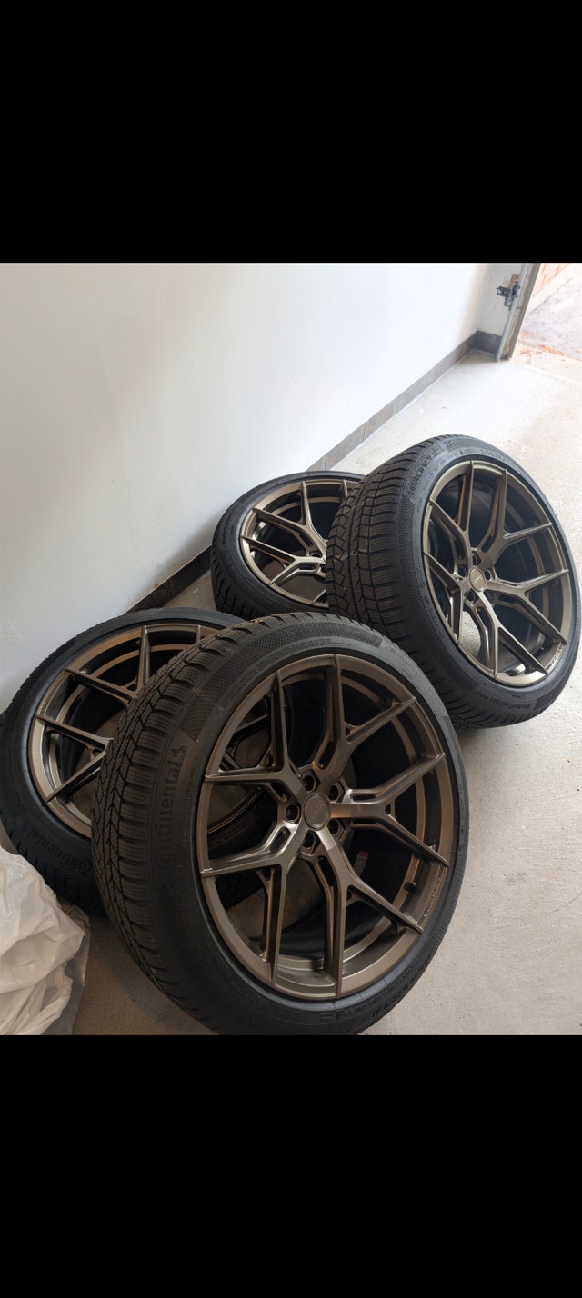 22" Flowform Winter Tires & Rims for Audi/Porsche - photo 4