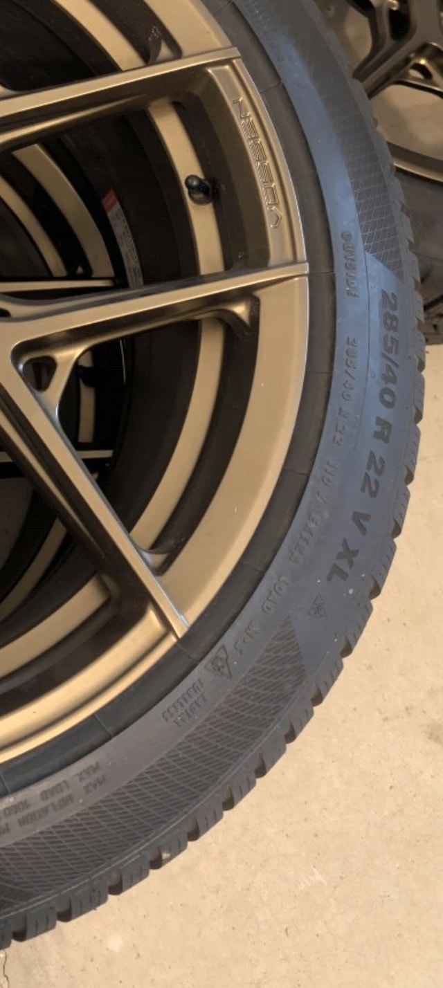 22" Flowform Winter Tires & Rims for Audi/Porsche - photo 5