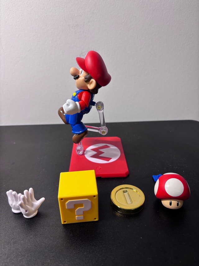 S.H.Figuarts Super Mario Figure – Complete Accessories - photo 3