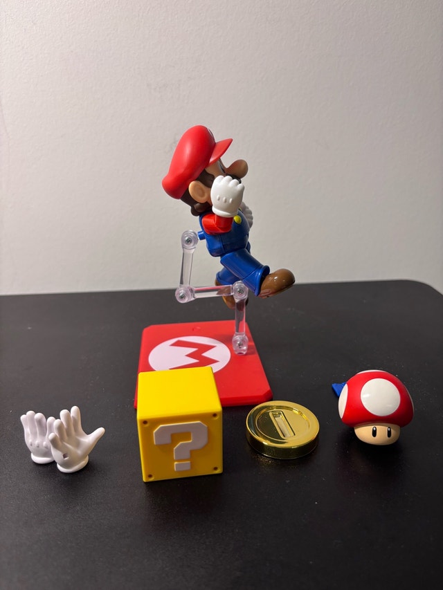 S.H.Figuarts Super Mario Figure – Complete Accessories - photo 5