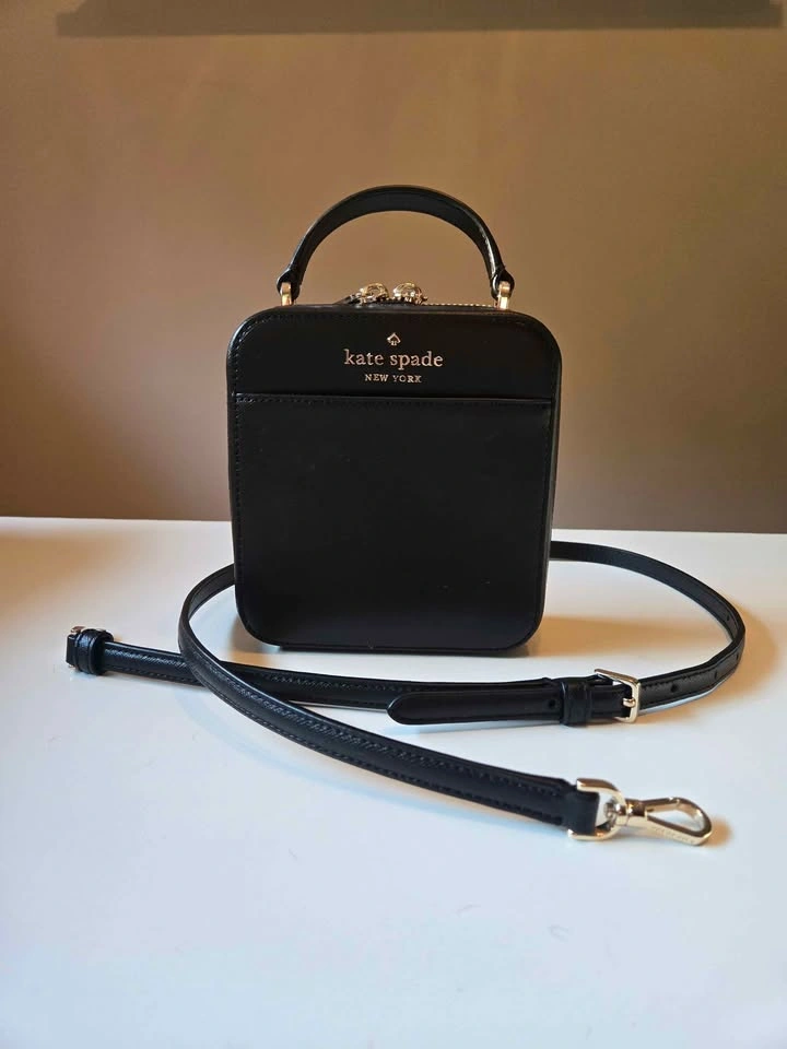 Brand New Kate Spade Daisy Vanity Crossbody Bag (Black) - photo 2