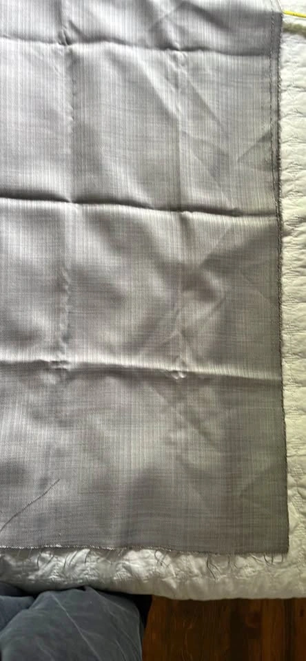 Grey Drapery Fabric