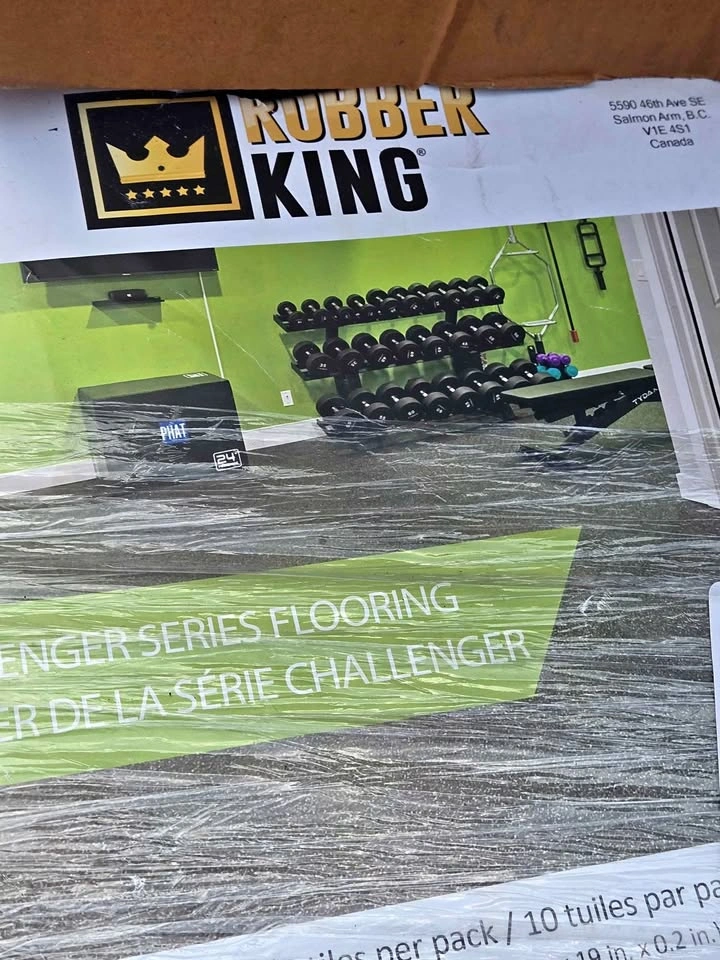 Rubber King Challenger Series Flooring