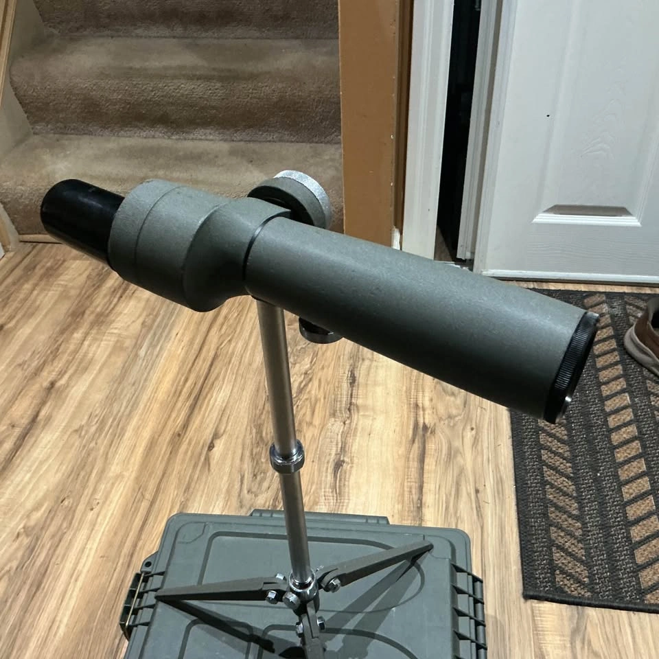 BUSHNELL SENTRY II SPOTTING SCOPE 20X WITH TRIPOD AND CASE - photo 2