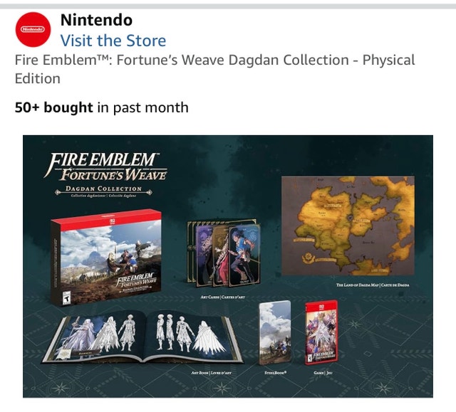 Fire Emblem Fortune’s Weave – Dagdan Edition