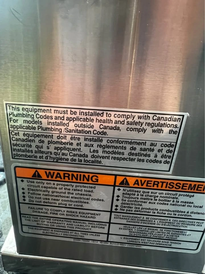 Bunn Axiom DV-APS Airpot Coffee Brewer - photo 4
