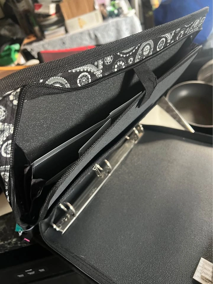 New 1.5” 3 ring zip binders - photo 2