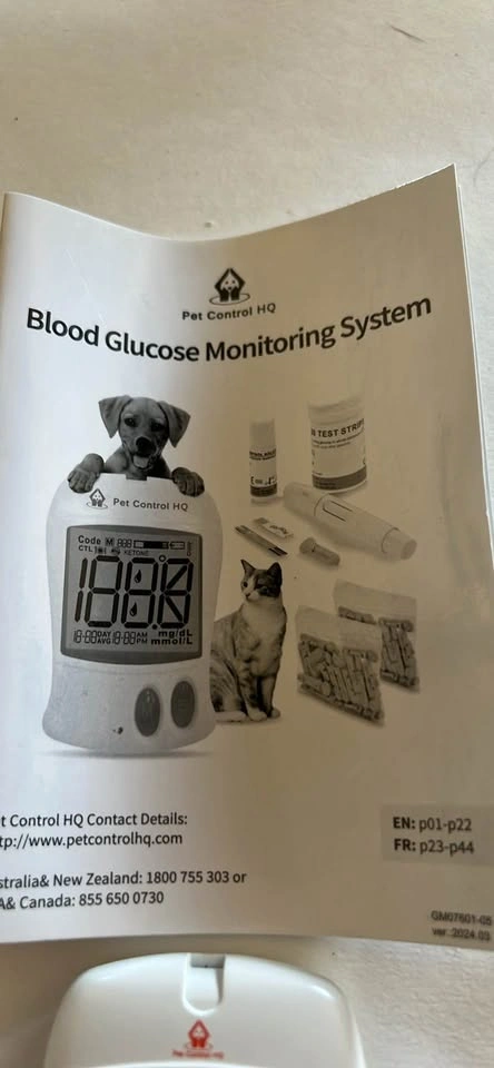 Blood Glucose Monitoring System for cats or dogs - photo 2
