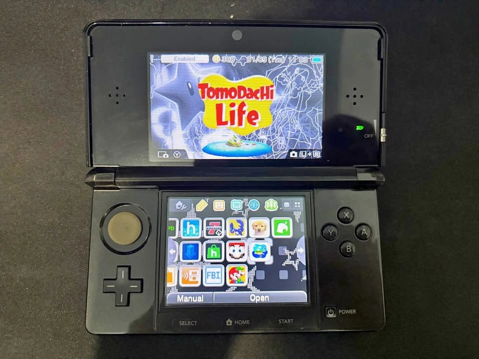 Modded Black 3DS