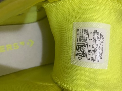 Size 4 - Converse Chuck Taylor All Star High Volt/vintage white - photo 5