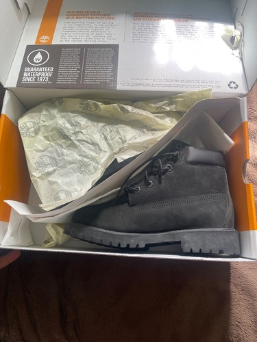 Timberland 6 Inch Premium Waterproof Boot - Black Nubuck