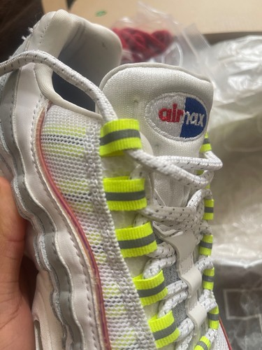 Nike Air Max 95 'De Lo Mío' White/Racer Blue-Grey Sz M4/W5.5 - photo 3