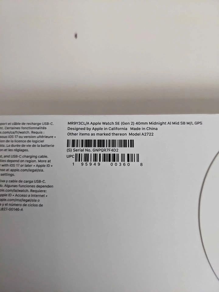 Factory sealed Apple watch