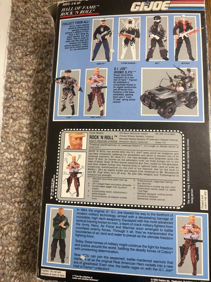 Collect GI JOE 1992 - Hall of Fame - photo 2